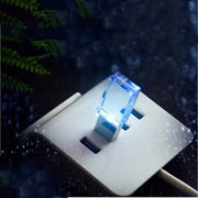 Crystal Flash Light Emitting USB 2.0 Flash Drive Car Music USB Flash Drive, Capacity:16GB(White)