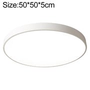 Macaron LED Round Ceiling Lamp, White Light, Size:50cm(White)