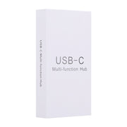 V195A USB-C / Type-C Female to M.2 NVMe SSD Hard Drive Enclosure(Grey)