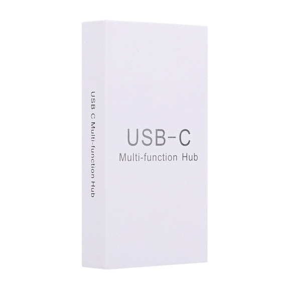 V195A USB-C / Type-C Female to M.2 NVMe SSD Hard Drive Enclosure(Grey)