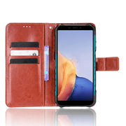 For Ulefone Armor X9 Retro Crazy Horse Texture Leather Phone Case(Brown)