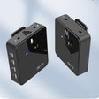 SK750 Type-C Charging One for One Wireless Lavalier Mini Microphone(Black) - Microphone by PMC TechLife | Online Shopping South Africa | PMC TechLife | Buy Now Pay Later Mobicred