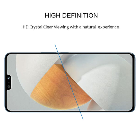 Full Glue Cover Screen Protector Tempered Glass Film For vivo S12 / V23 5G