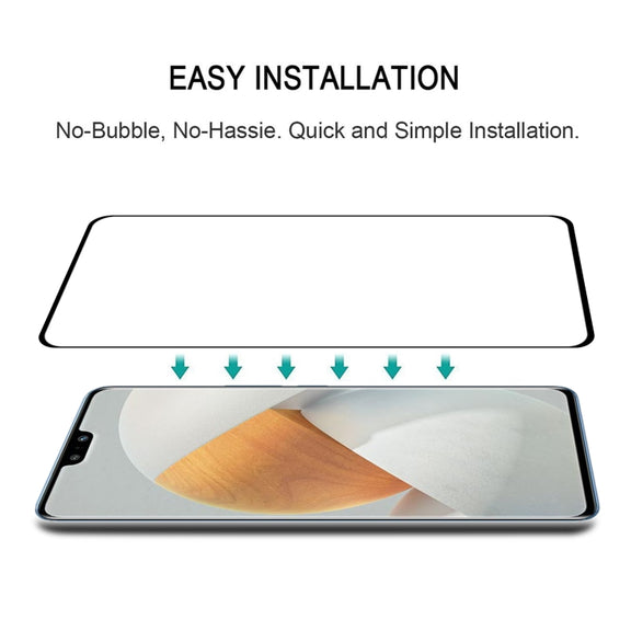 Full Glue Cover Screen Protector Tempered Glass Film For vivo S12 / V23 5G