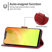 Leather Phone Case For Blackview A30(Red)
