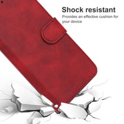 Leather Phone Case For Blackview A30(Red)
