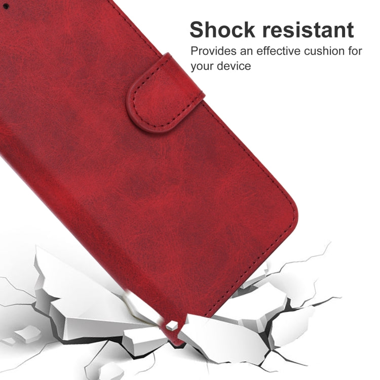 Leather Phone Case For Blackview A30(Red)