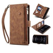 For Motorola Edge S30 Retro Frosted Leather Phone Case(Brown)