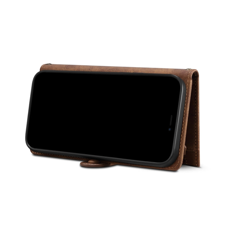 For Motorola Edge S30 Retro Frosted Leather Phone Case(Brown)