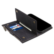 For Motorola Edge X30 Retro Frosted Leather Phone Case(Black)