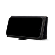 For Motorola Edge X30 Retro Frosted Leather Phone Case(Black)