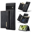 For Google Pixel 6 Pro DG.MING M1 Series 3-Fold Multi Card Wallet Back Cover Leather Phone Case(Black) - Google Cases by DG.MING | Online Shopping South Africa | PMC TechLife | Buy Now Pay Later Mobicred