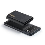 For Google Pixel 6 Pro DG.MING M1 Series 3-Fold Multi Card Wallet Back Cover Leather Phone Case(Black)
