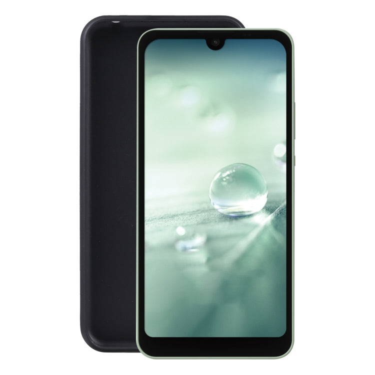 TPU Phone Case For Sharp Aquos wish SHG06 / A104SH / SH-M20(Black)