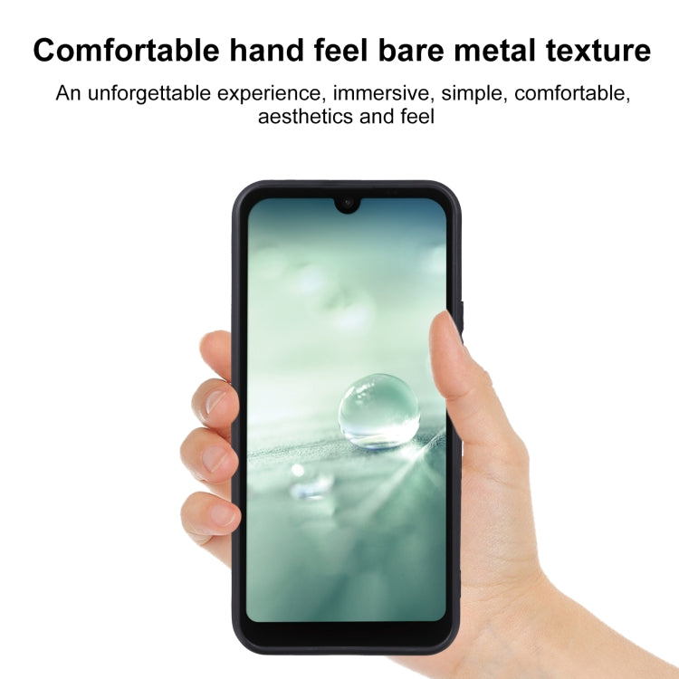 TPU Phone Case For Sharp Aquos wish SHG06 / A104SH / SH-M20(Black)