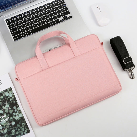 P310 Water-resistant Oxford Cloth Laptop Handbag For 13.3 inch(Pink)