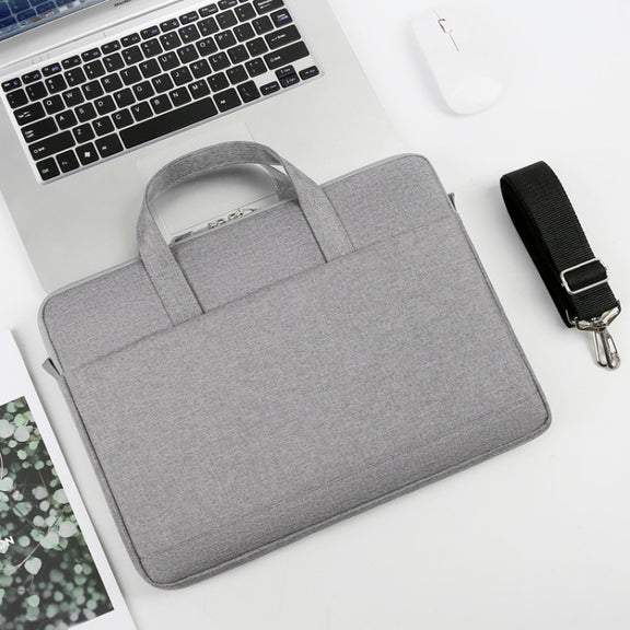 P310 Water-resistant Oxford Cloth Laptop Handbag For 15 inch(Grey)