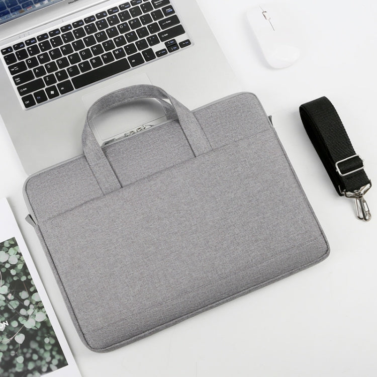 P310 Water-resistant Oxford Cloth Laptop Handbag For 15 inch(Grey)