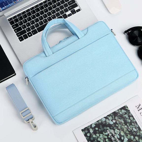 P510 Water-resistant Oxford Cloth Laptop Handbag For 15-16 inch(Blue)