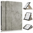 For Realme PocketBook PB970 360 Degrees Rotation Leather Tablet Case(Grey) - Realme by PMC TechLife | Online Shopping South Africa | PMC TechLife | Buy Now Pay Later Mobicred