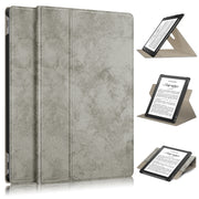 For Realme PocketBook PB970 360 Degrees Rotation Leather Tablet Case(Grey)