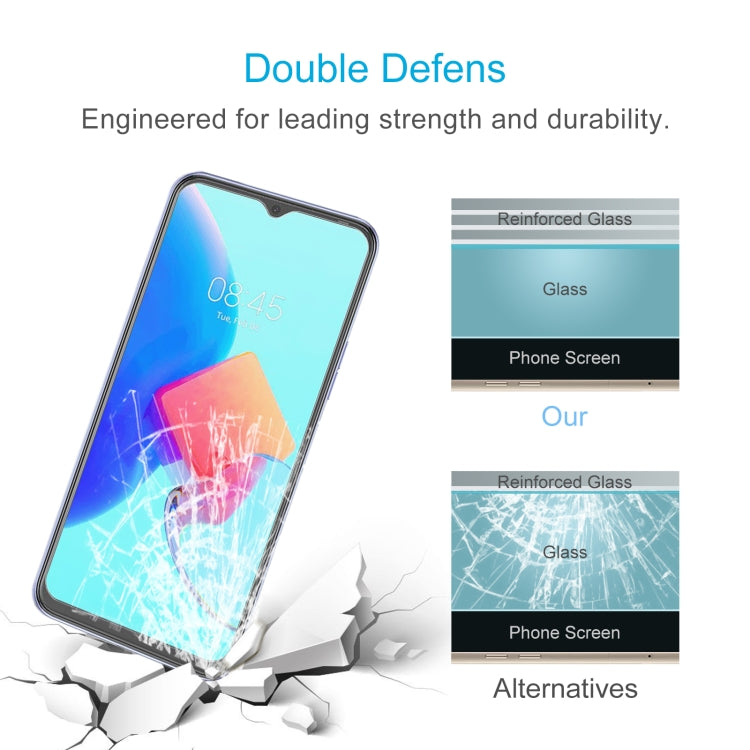 0.26mm 9H 2.5D Tempered Glass Film For Tecno Spark 8P