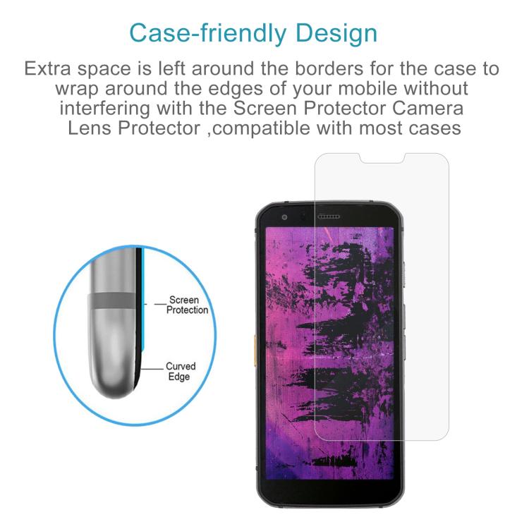 0.26mm 9H 2.5D Tempered Glass Film For CAT S62 Pro