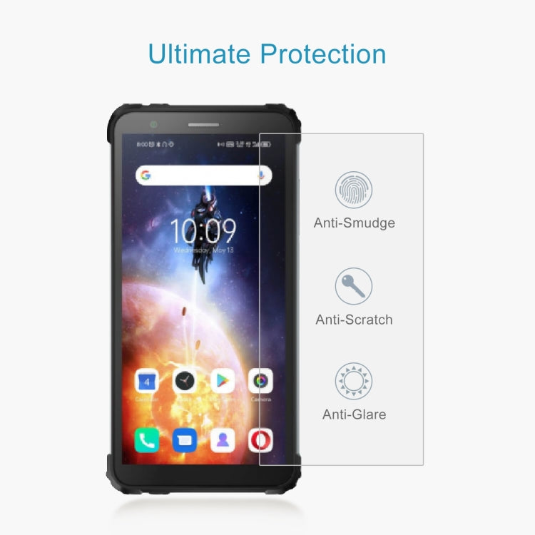 10 PCS 0.26mm 9H 2.5D Tempered Glass Film For Blackview BV6600E