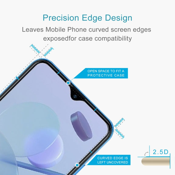 10 PCS 0.26mm 9H 2.5D Tempered Glass Film For Ulefone Note 12P