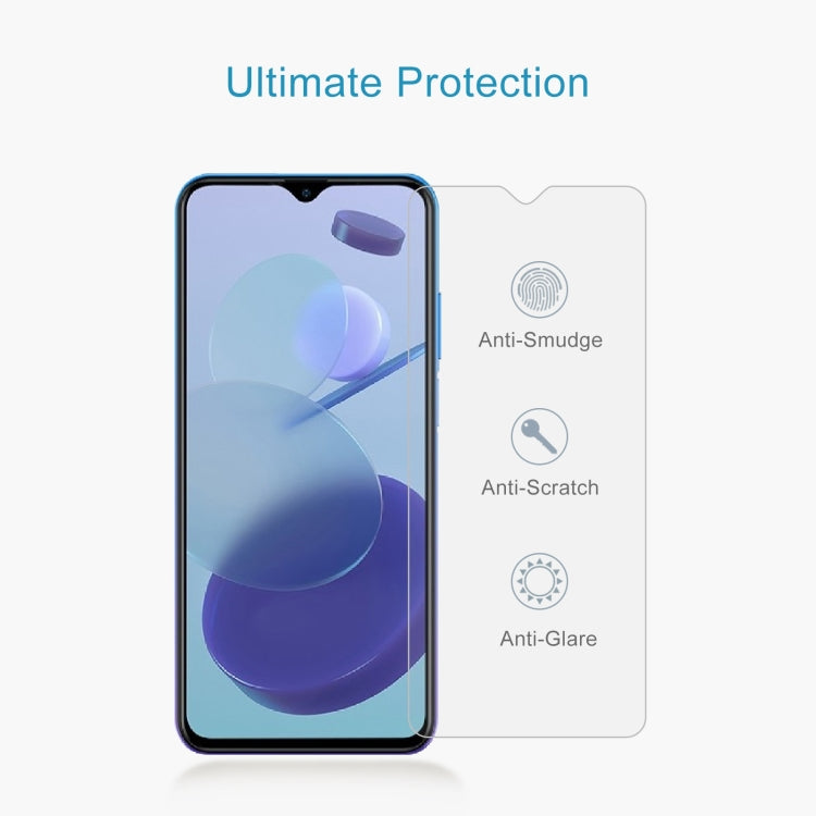 10 PCS 0.26mm 9H 2.5D Tempered Glass Film For Ulefone Note 12P