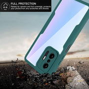 For Xiaomi Mi 11T / 11T Pro Acrylic + TPU 360 Degrees Full Coverage Shockproof Phone Case(Red)