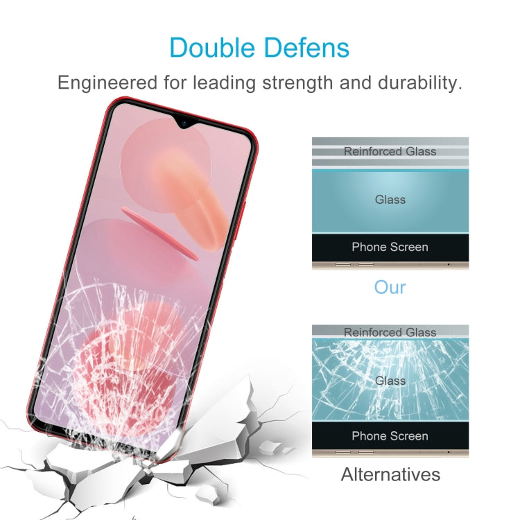 10 PCS 0.26mm 9H 2.5D Tempered Glass Film For Ulefone Note 12P