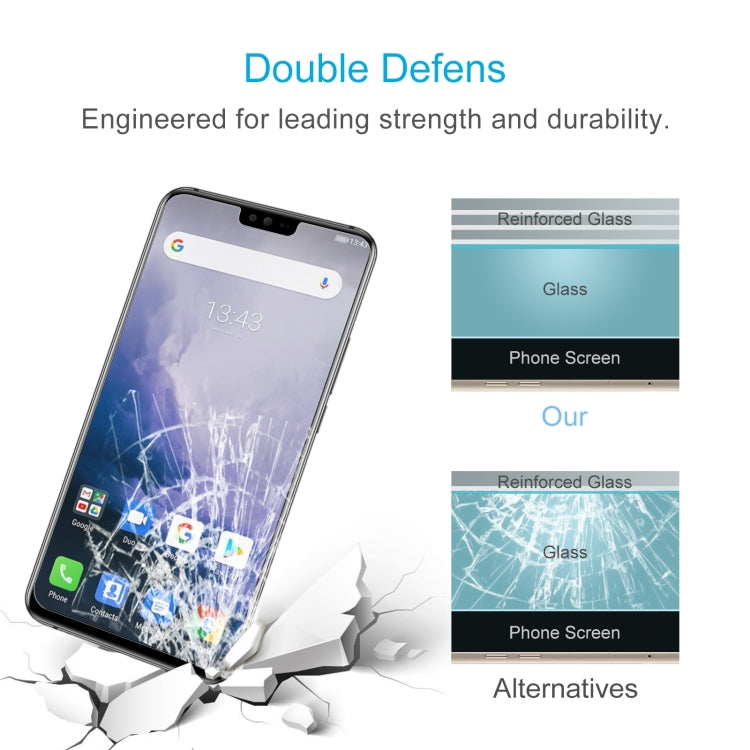 10 PCS 0.26mm 9H 2.5D Tempered Glass Film For Ulefone T2