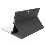 SFGO Tree Texture Bluetooth Keyboard Leather Case For Microsoft Surface Go 4 / 3 / 2 / 1(Black + White)