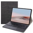 SFGO-A Tree Texture Bluetooth Keyboard Leather Case with Touchpad For Microsoft Surface Go 4 / 3 / 2 / 1(Black + Black) - Others Keyboard by PMC TechLife | Online Shopping South Africa | PMC TechLife