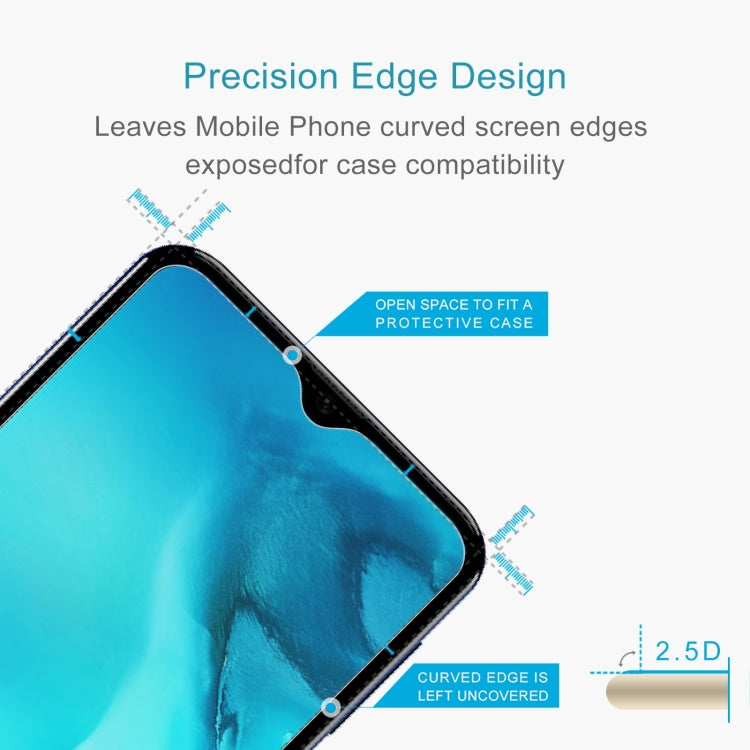 10 PCS 0.26mm 9H 2.5D Tempered Glass Film For Doogee X93