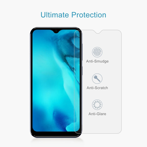 10 PCS 0.26mm 9H 2.5D Tempered Glass Film For Doogee X93