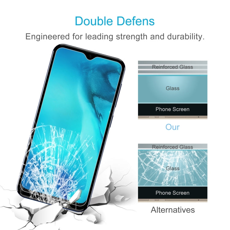 10 PCS 0.26mm 9H 2.5D Tempered Glass Film For Doogee X93