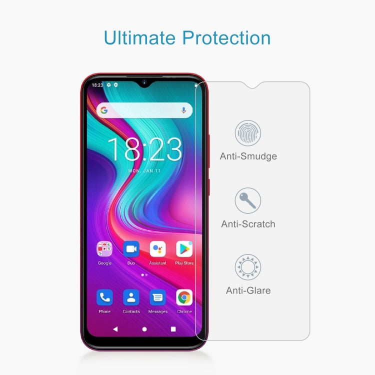 10 PCS 0.26mm 9H 2.5D Tempered Glass Film For Doogee X96