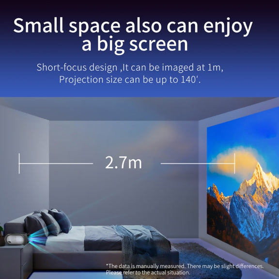 T7i 720P 200 ANSI Home Theater LED HD Digital Projector, Same Screen Version, AU Plug(Silver Grey)