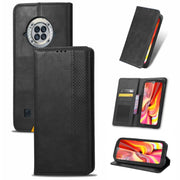 For Doogee S96 Pro Magnetic Buckle Retro Texture Leather Phone Case(Black)