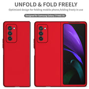 For Samsung Galaxy Z Fold2 5G Armor Foldable Phone Case(Red)