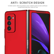 For Samsung Galaxy Z Fold2 5G Armor Foldable Phone Case(Red)