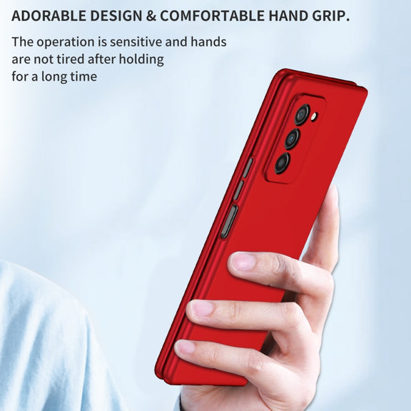 For Samsung Galaxy Z Fold2 5G Armor Foldable Phone Case(Red)
