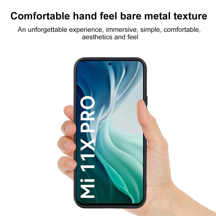 TPU Phone Case For Xiaomi Mi 11X Pro(Black)