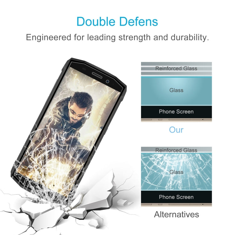 10 PCS 0.26mm 9H 2.5D Tempered Glass Film For Blackview BV5800
