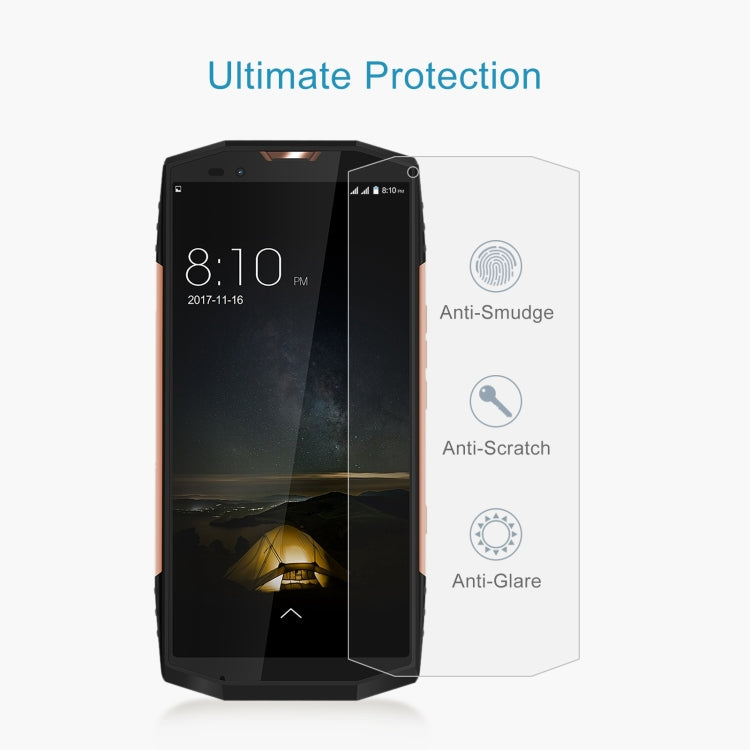 50 PCS 0.26mm 9H 2.5D Tempered Glass Film For Blackview BV9000