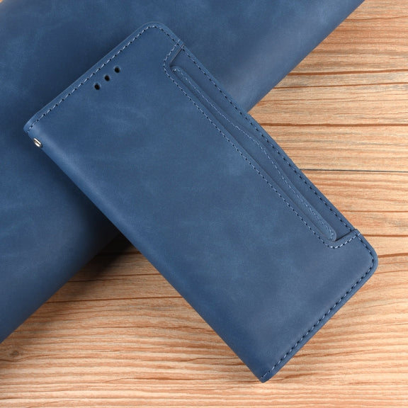 For Doogee S96 Pro Skin Feel Calf Pattern Leather Phone Case(Blue)