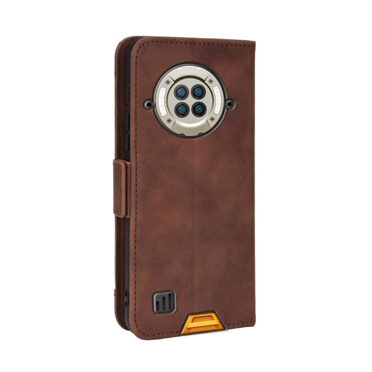 For Doogee S96 Pro Skin Feel Calf Pattern Leather Phone Case(Brown)