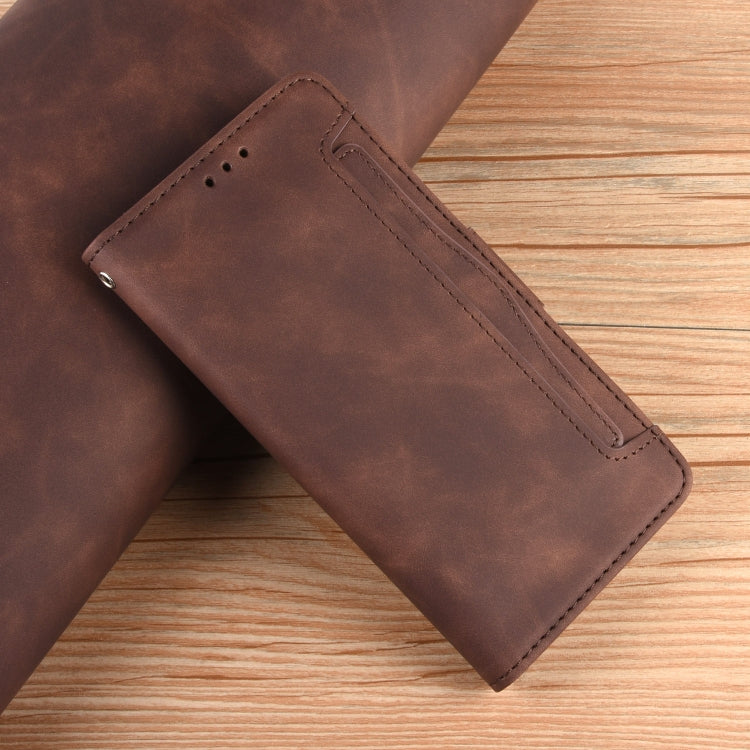 For Doogee S96 Pro Skin Feel Calf Pattern Leather Phone Case(Brown)